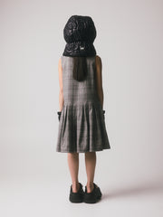 LITTLE CREATIVE FACTORY HARPA PLAID PLEATED JUMPER