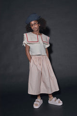 LITTLE CREATIVE FACTORY ODISSEY CROP SWEATSHIRT