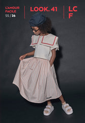 LITTLE CREATIVE FACTORY ODISSEY CROP SWEATSHIRT