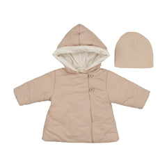 MEMA KNITS 2PC EMBROIDERED JACKET AND BEANIE