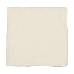 MEMA KNITS 4PC POINTELLE SET, BONNET AND BLANKET