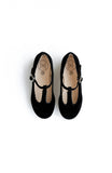 TANNERY AND COMPANY SCALLOPED T-STRAP SHOES