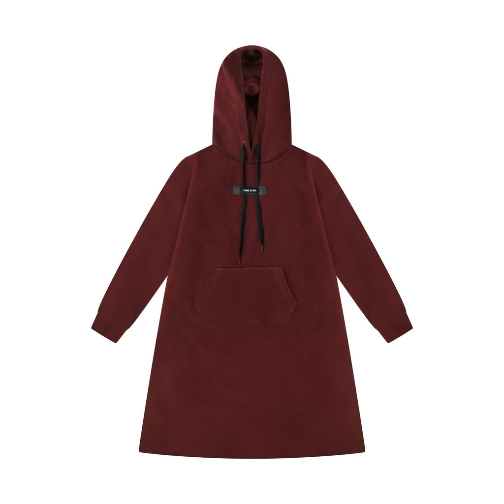 BOPOP POCKET HOODED DRESS – Little Women Too