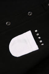 BOPOP LONG SLEEVE REFLECTOR POCKET DRESS