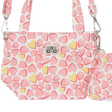 BONTON CHLOE HEART PRINT BAG