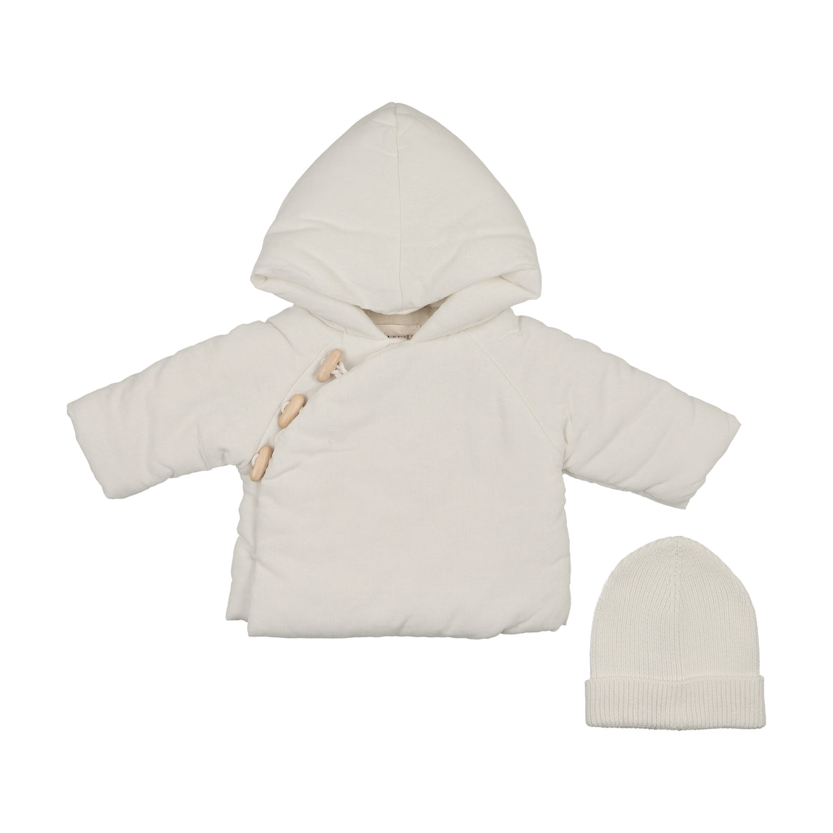 MEMA KNITS 2PC CORDUROY JACKET  WITH KNITTED BEANIE