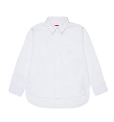 MAX & CO BUTTON UP LONGER IN THE BACK COLLAR SHIRT