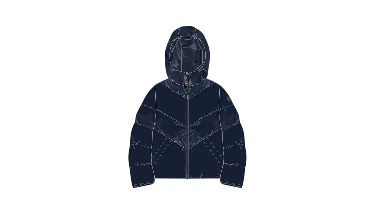 COLMAR HOODED QUILTED PUFFER JACKET