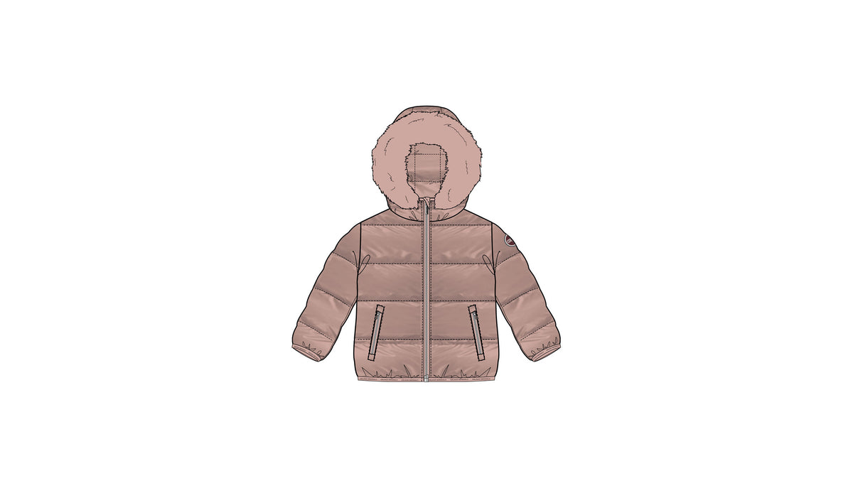 COLMAR HOODED JACKET WITH DETACHEABLE HOOD EDGE
