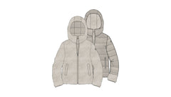 COLMAR REVERSIBLE FUR JACKET WITH HOOD