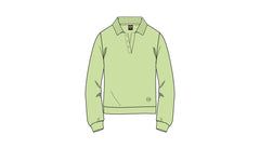 COLMAR LONG SLEEVE POLO WITH LUREX DETAILS
