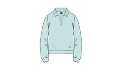 COLMAR LONG SLEEVE POLO WITH LUREX DETAILS