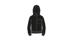 COLMAR HOODED FULL ZIP WITH NYLON INSERT