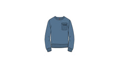 COLMAR CREW NECK SWEATER WITH NYLON INSERT