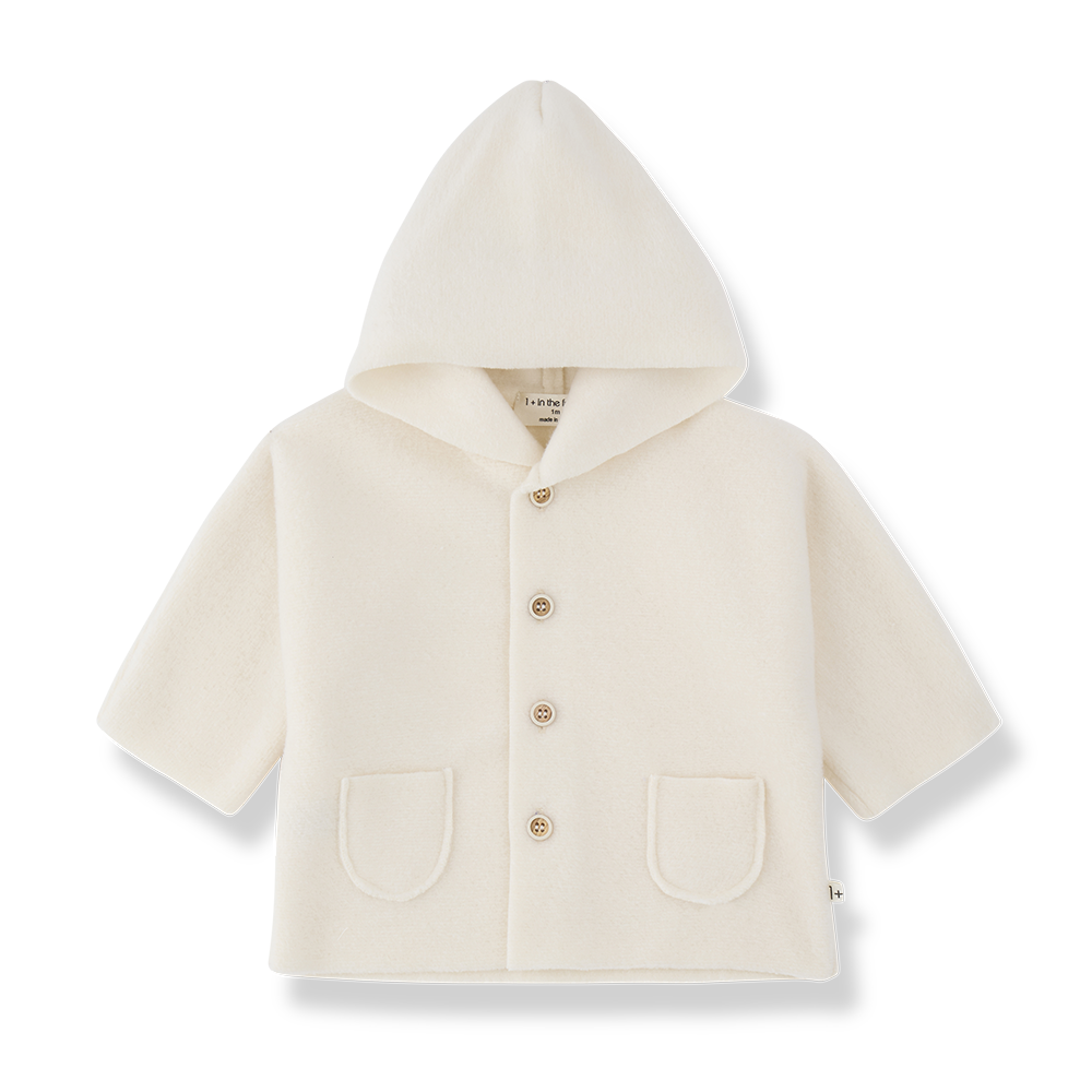 1+ IN THE FAMILY PC HOODED JACJET + BEANIE + MITTENS SET