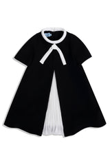 MIMISOL PLEAT DETAIL DRESS