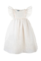 MIMISOL MAXI EMBROIDERED DRESS