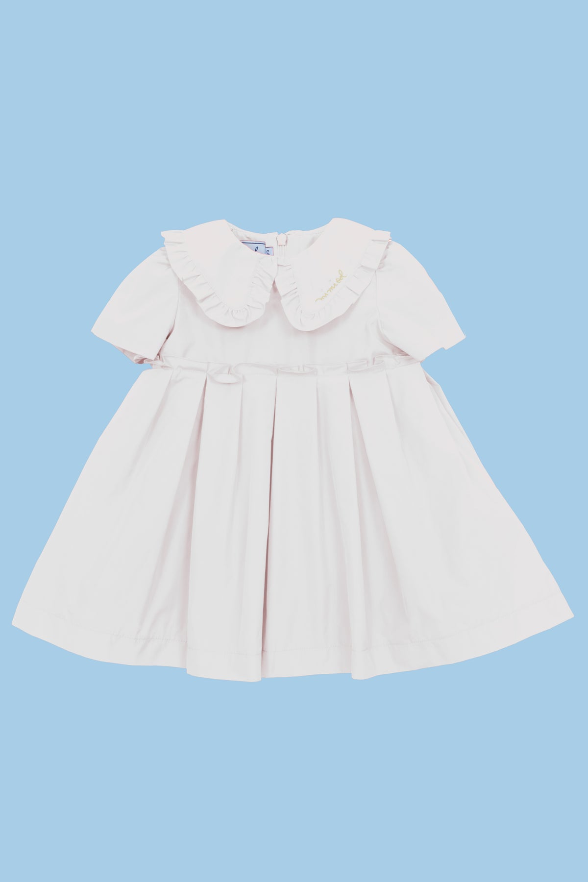 MIMISOL RUFFLE COLLAR DRESS