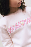 BONTON FLORAL LOGO SWEATSHIRT