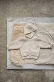 1+IN THE FAMILY 2PC KNIT BEANIE WITH HOODED KNIT SWEATER JACKET