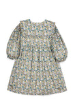 MIPOUNET VALENTINA FLOWER PRINT COLLAR DRESS