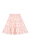 MIPOUNET STARS PRINT CORDUROY SKIRT