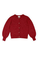 MIPOUNET  OPENWORK CARDIGAN