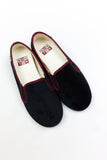 BONTON VELVET SLIP ON SHOE