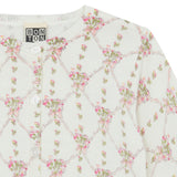 BONTON SMALL FLOWER PRINT CARDIGAN