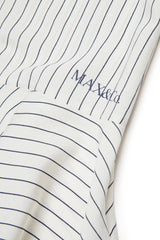 MAX & CO FLUTTER SLEEVE STRIPED DRESS