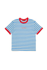 MAX & CO SHORT SLEEVE STRIPE TEE WITH LOGO