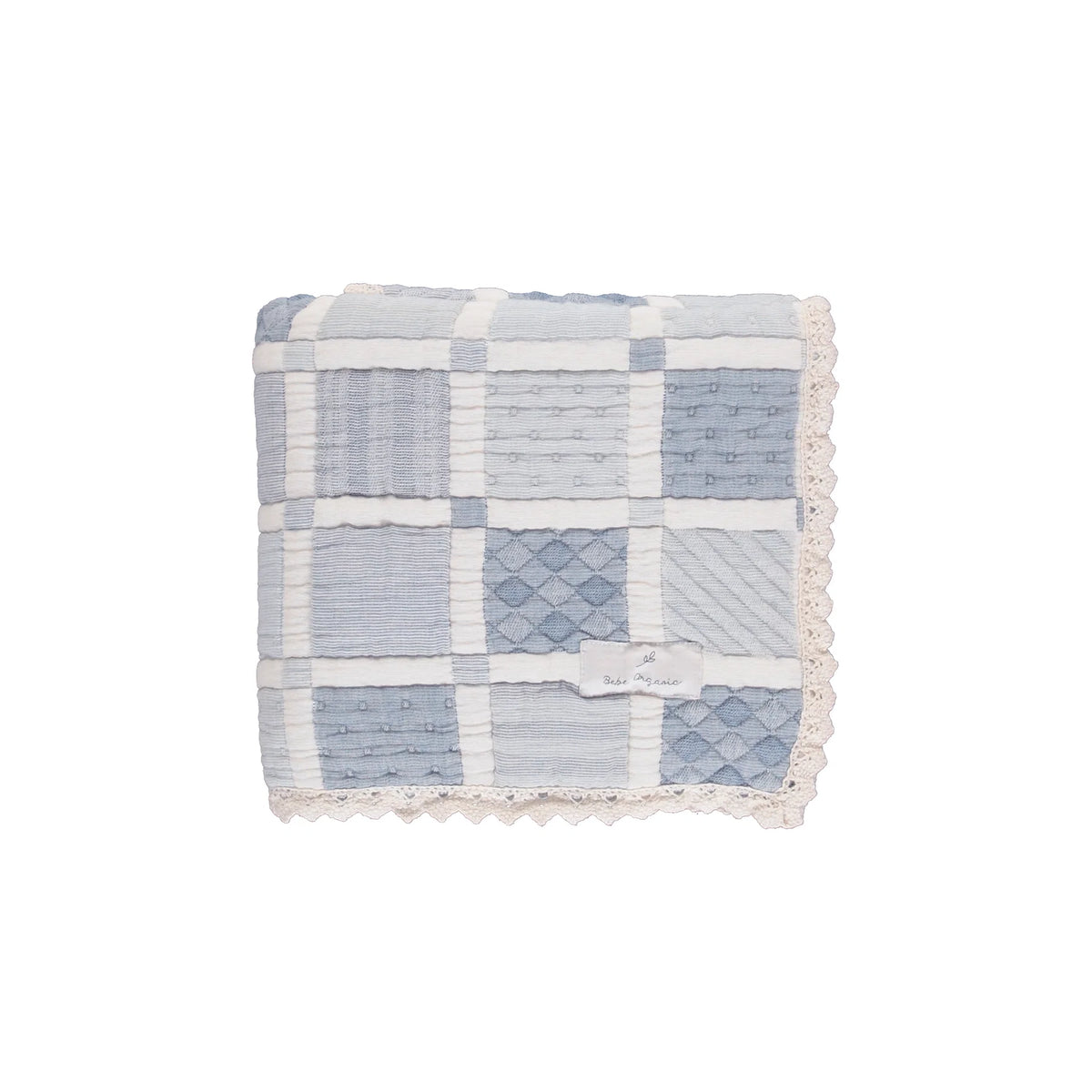 BEBE ORGANIC MAI PATCHWORK BLANKET