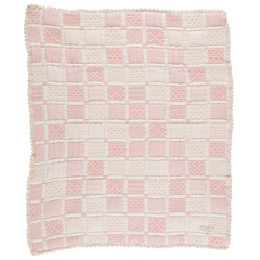 BEBE ORGANIC MIA PATCHWORK BLANKET
