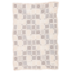 BEBE ORGANIC MIA PATCHWORK BLANKET