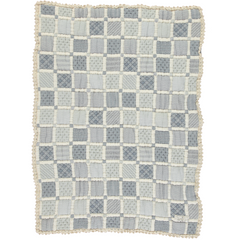 BEBE ORGANIC MAI PATCHWORK BLANKET