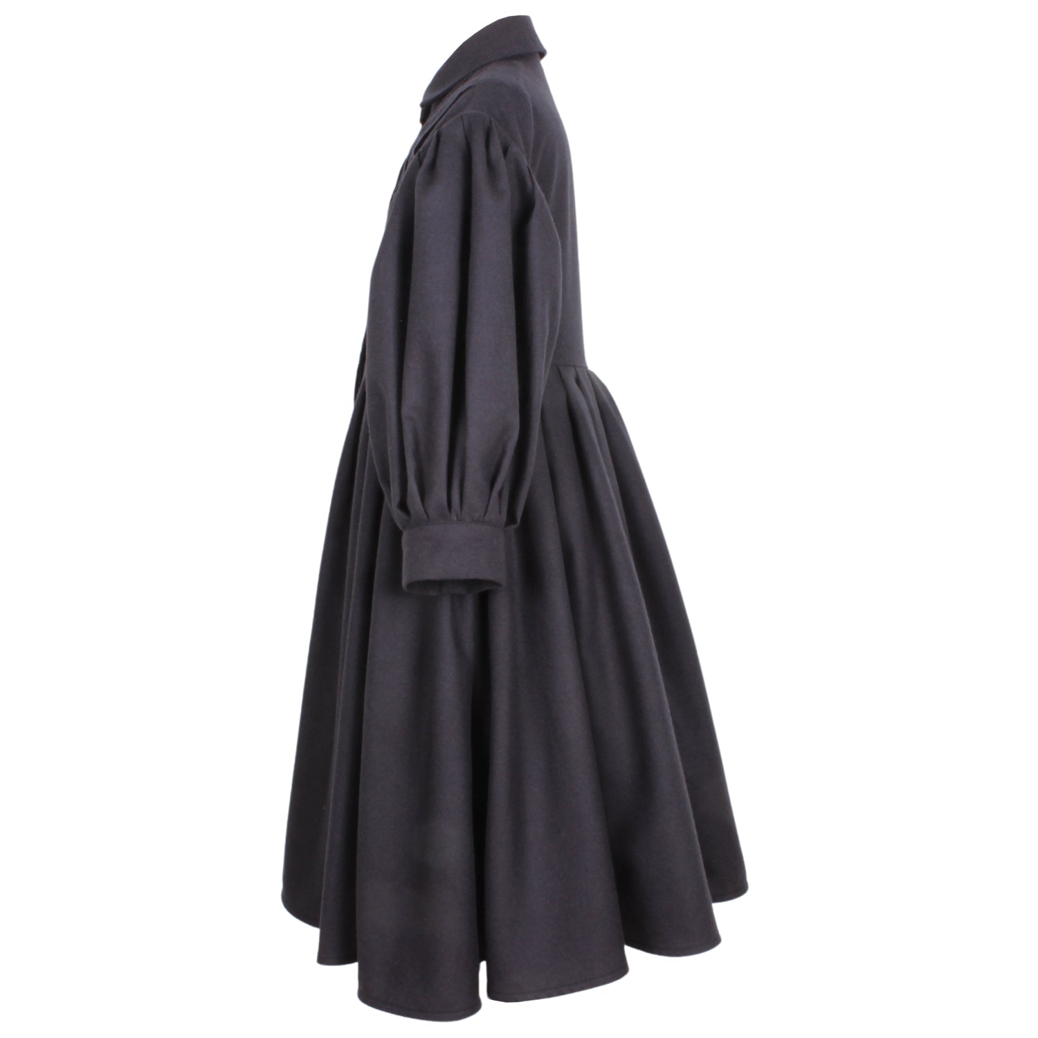 JESSIE AND JAMES MAIDEN PLEATED PUFF SLEEVE DRESS