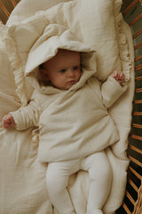 MEMA KNITS 2PC CORDUROY JACKET+ BEANIE SET