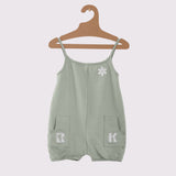 RETRO KID FRENCH TERRY STRAP ROMPER