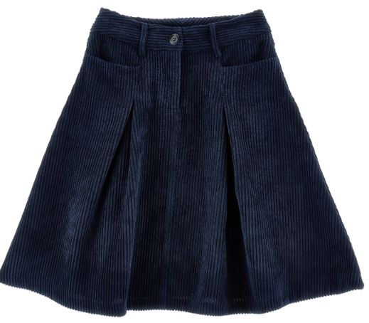 PHILOSOPHY MIDI CORDUROY SKIRT