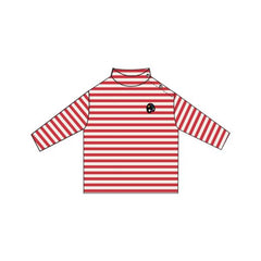 WYNKEN ROLL NECK STRIPED TOP