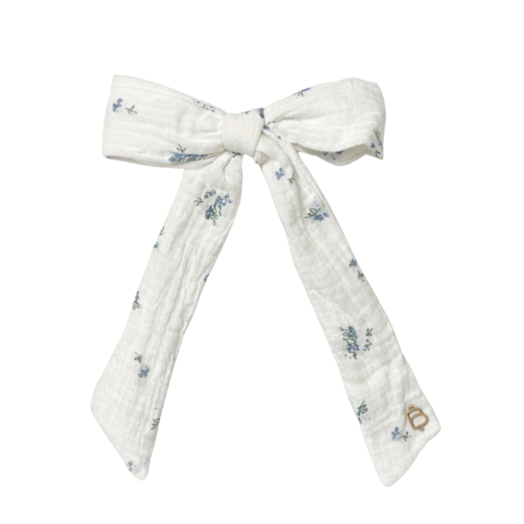 BANDEAU LARGE BOW CLIP MUSLIN PRINTS