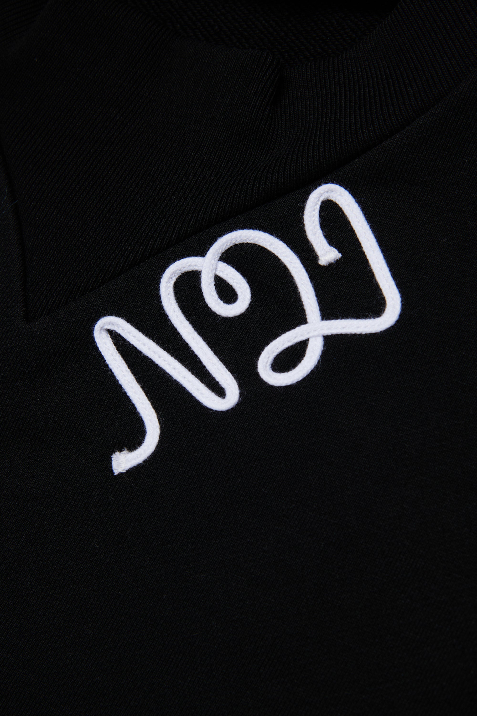 N.21 OVERSIZE N.21 ROPE LOGO DETAIL SWEATER