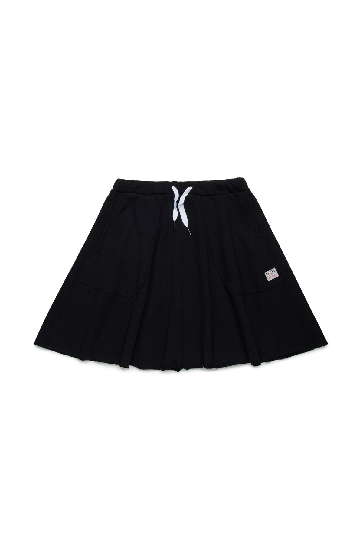 N.21 CIRCLE POCKET N.21 LOGO SKIRT