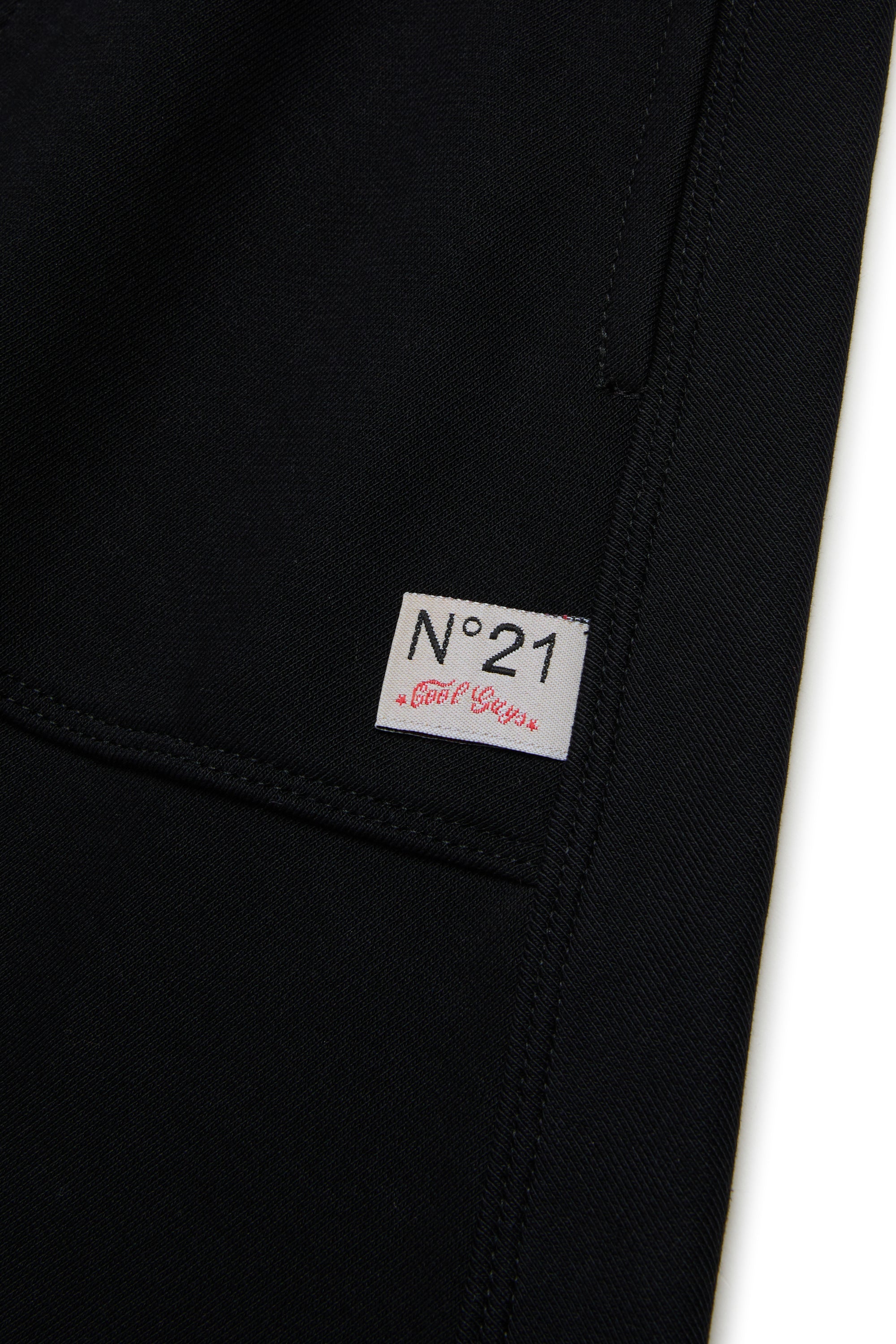N.21 CIRCLE POCKET N.21 LOGO SKIRT