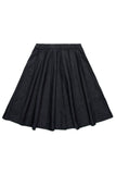 N.21 BOX PLEAT DENIM SKIRT