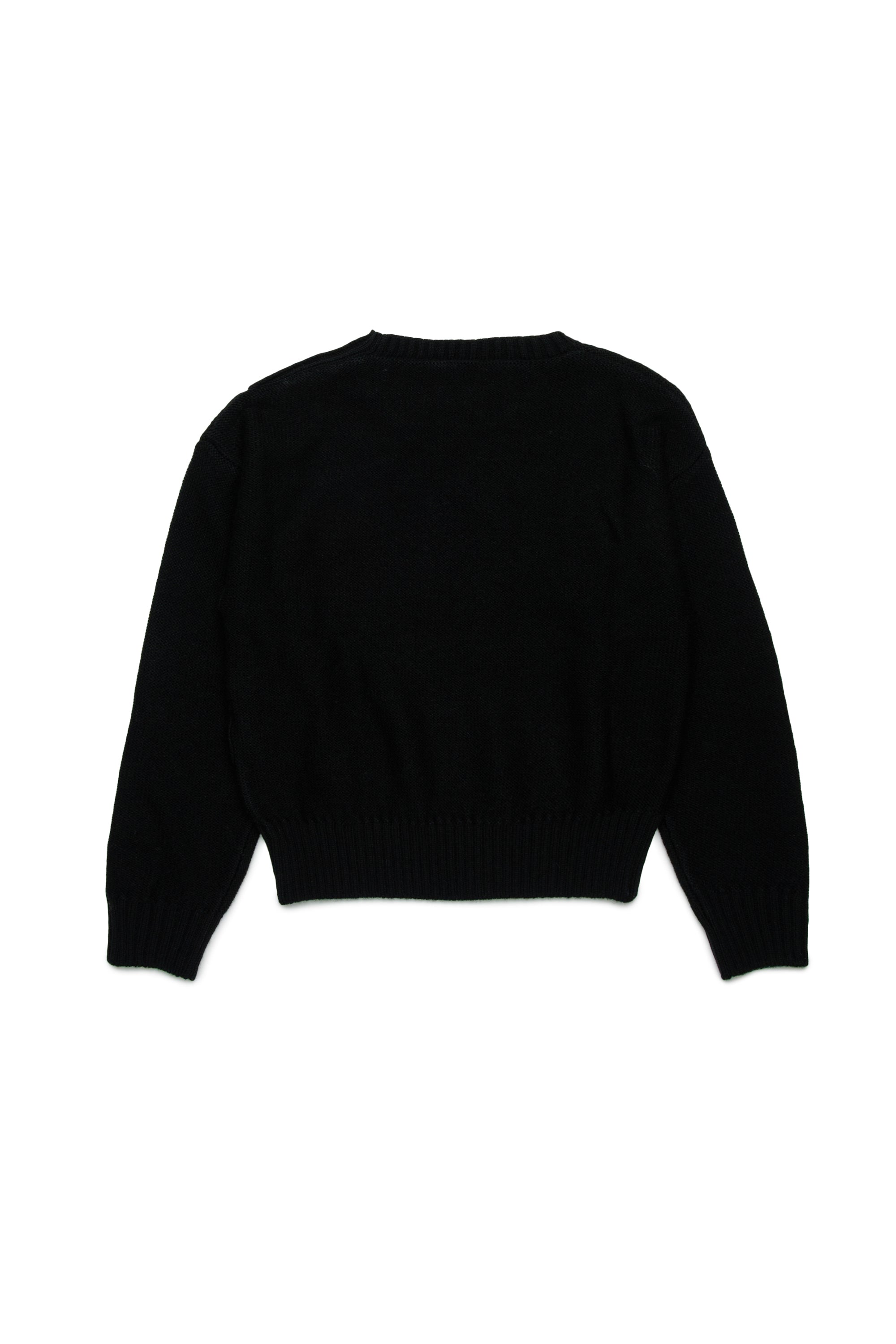 N.21 JEWELS BY SHOULDER KNIT "N.21 LOGO''SWEATER