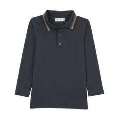 BOPOP SPORT MULTICOLOR STRIPE COLLAR POLO