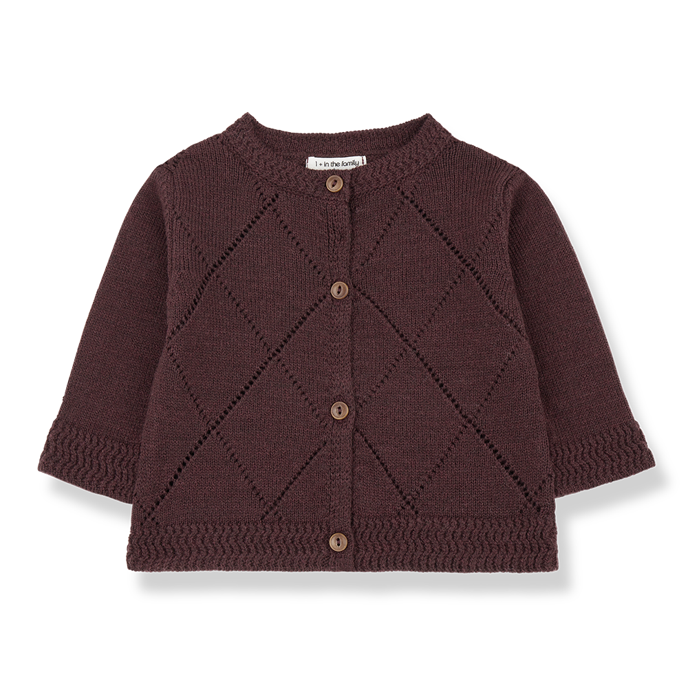 1+IN THE FAMILY 2PC KNIT JACKET WITH COLLAR DRESS