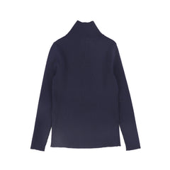 VALENTINA WRAP NECK TURTLENECK