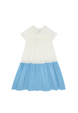 THE MIDDLE DAUGHTER "NICE AS PIE" GATHERED TOP TIERED DRESS